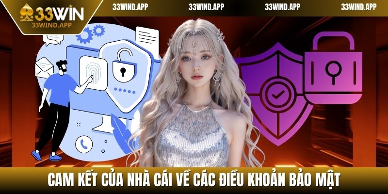 Cam kết của nhà cái về các điều khoản bảo mật