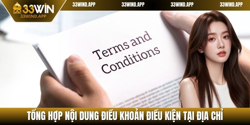 Tổng hợp nội dung điều khoản điều kiện tại địa chỉ